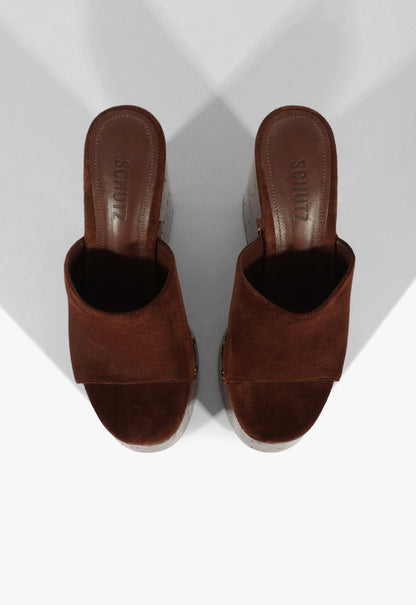 Dalle Studs Suede Sandal - Schutz Shoes