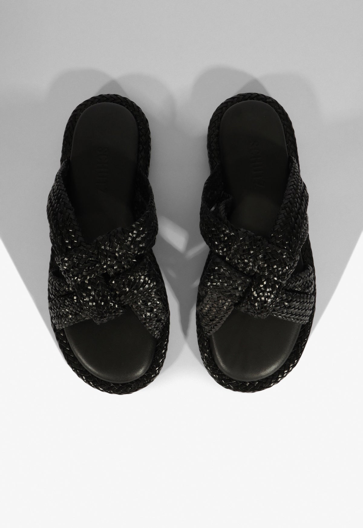 Kali Black Sporty Sandal - Schutz Shoes
