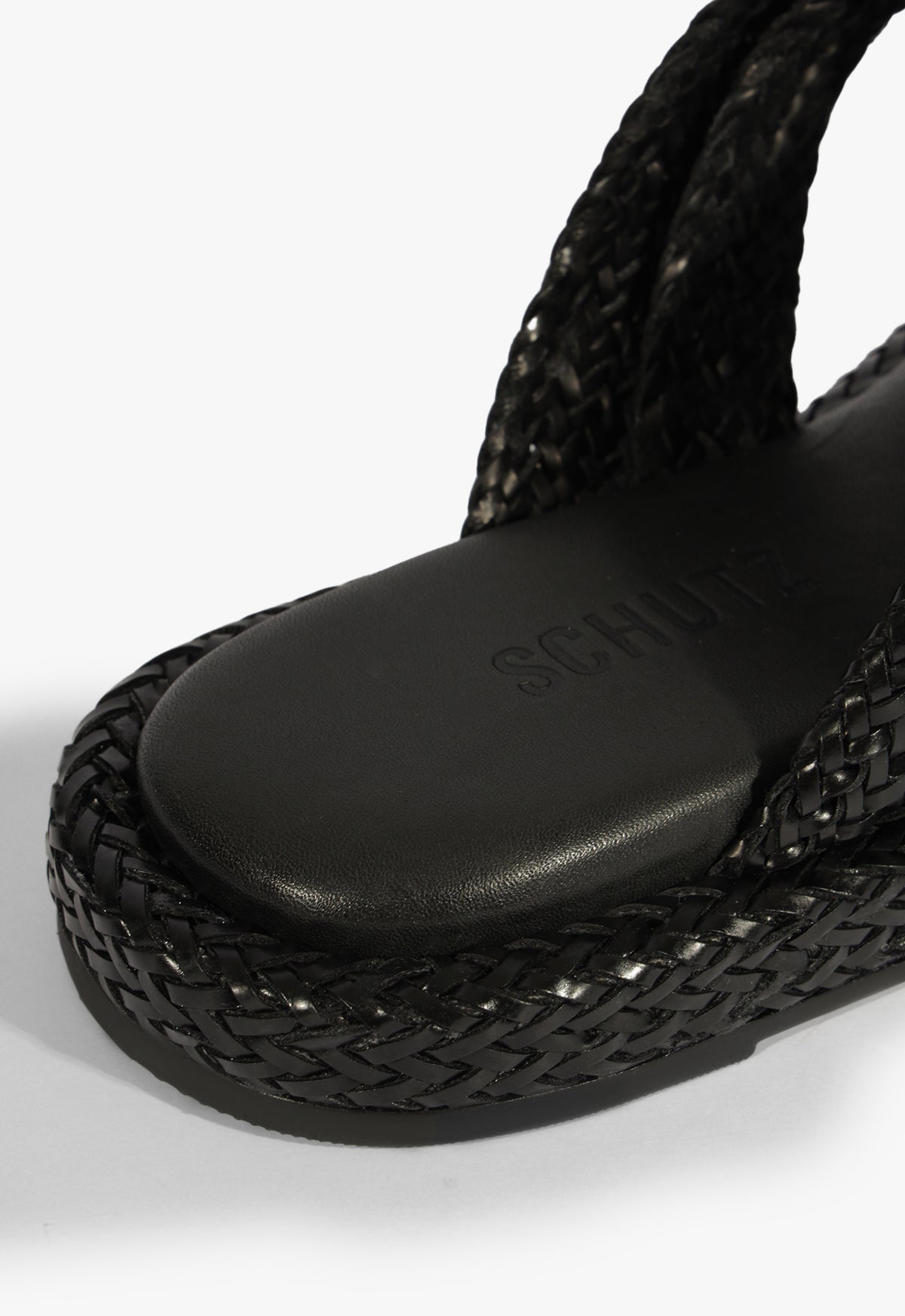 Kali Black Sporty Sandal - Schutz Shoes