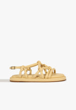 Janet Sporty Sandal 5 Beige Synthetic - Schutz Shoes