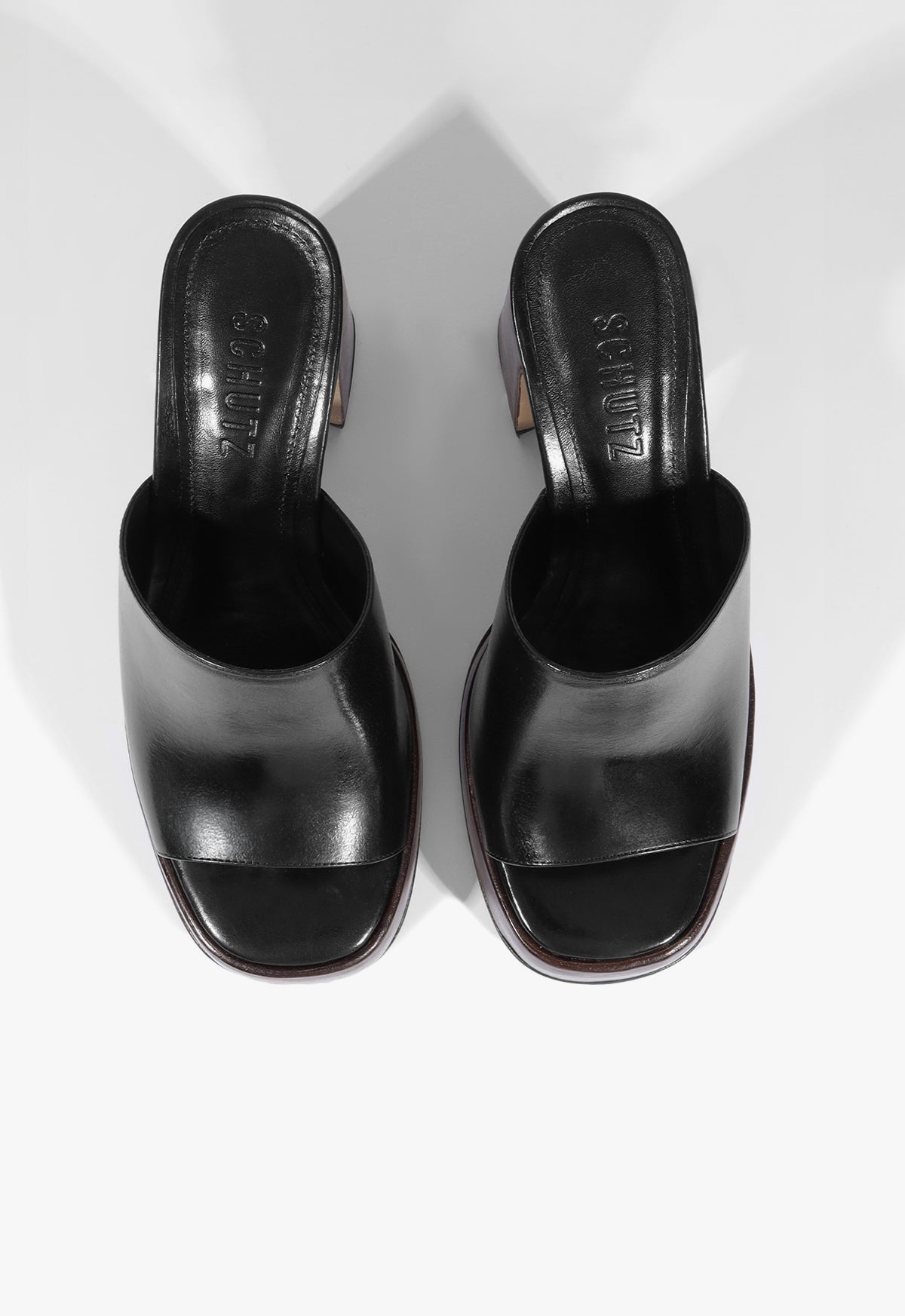 Rowan Leather Platform Sandal - Schutz Shoes