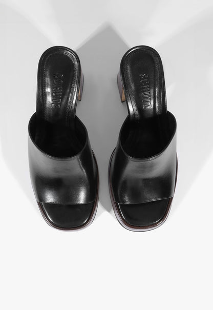 Rowan Leather Platform Sandal - Schutz Shoes