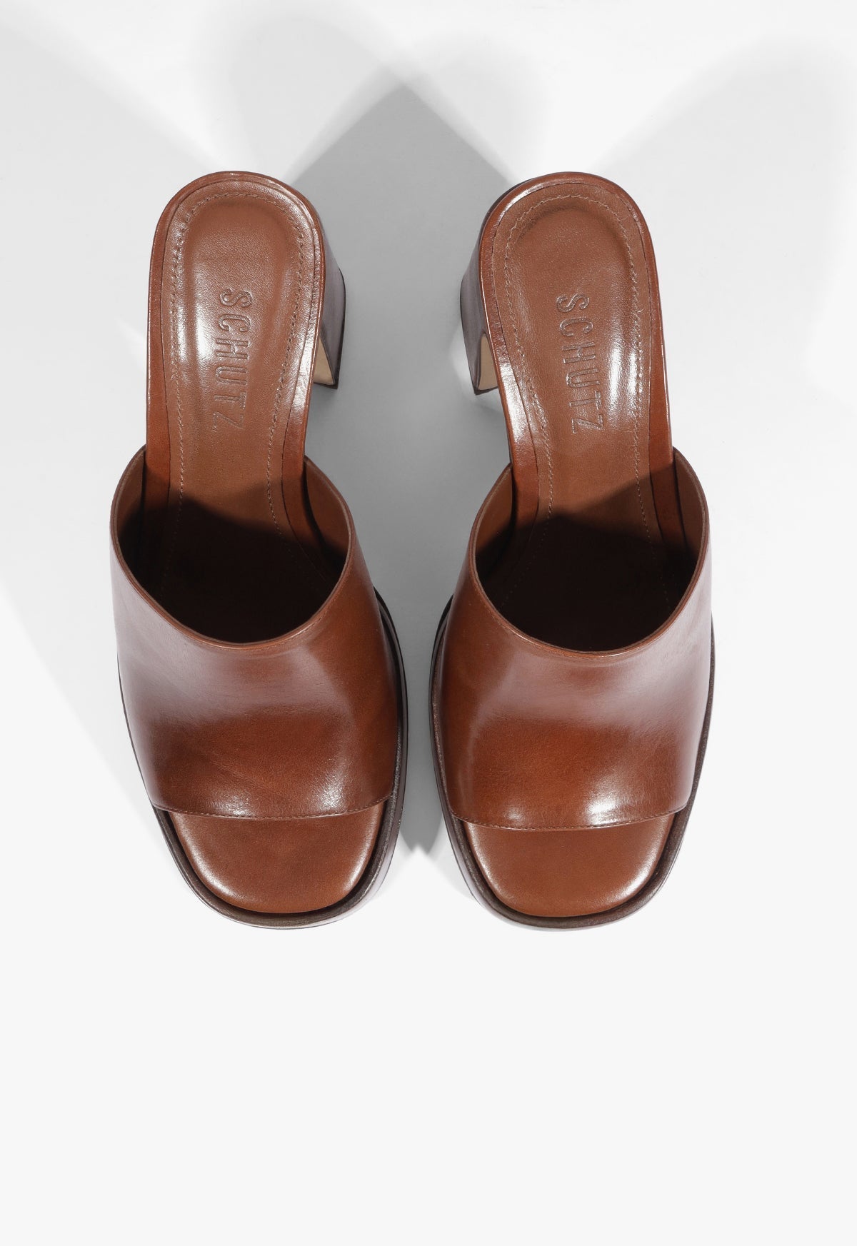 Rowan Leather Platform Sandal - Schutz Shoes