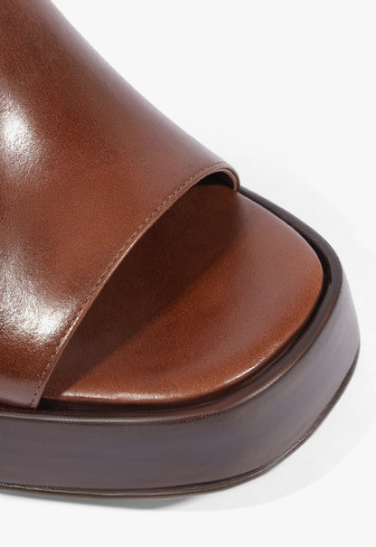 Rowan Leather Platform Sandal - Schutz Shoes