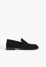Tyla Suede Flat 5 Black Suede - Schutz Shoes