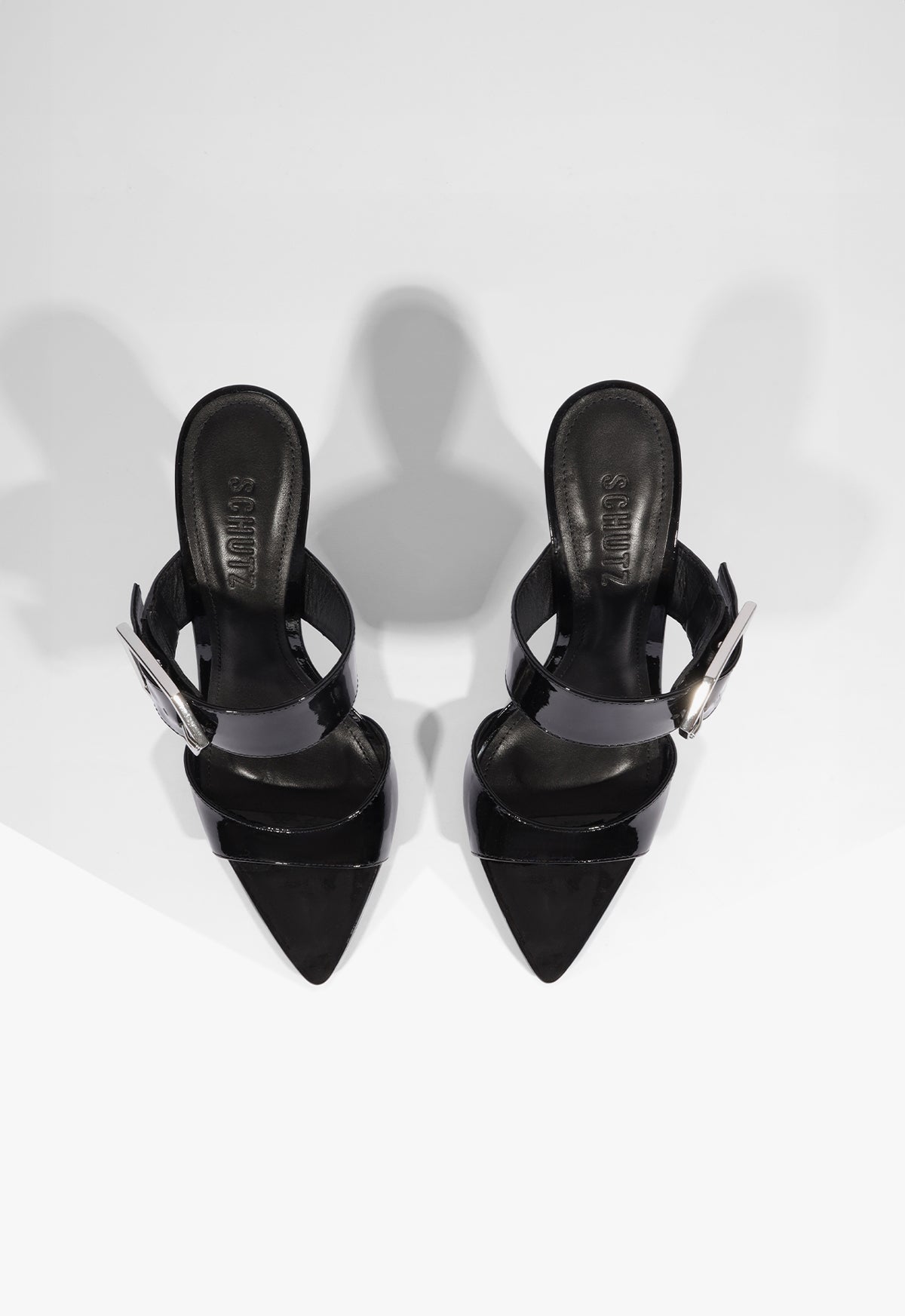 Venus Mule Patent Leather Sandal - Schutz Shoes