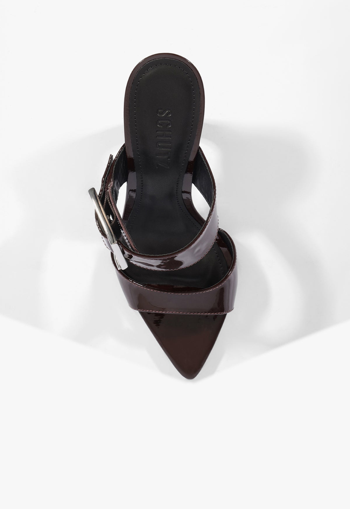 Venus Mule Patent Leather Sandal - Schutz Shoes