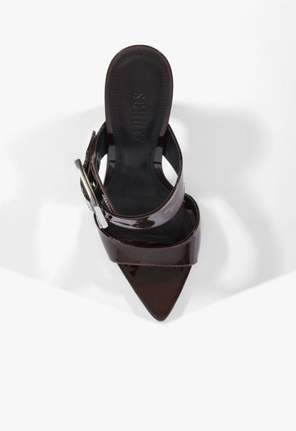 Venus Mule Patent Leather Sandal - Schutz Shoes