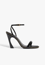 Lexi Glam Patent Stiletto Sandal 5 Black Patent - Schutz Shoes