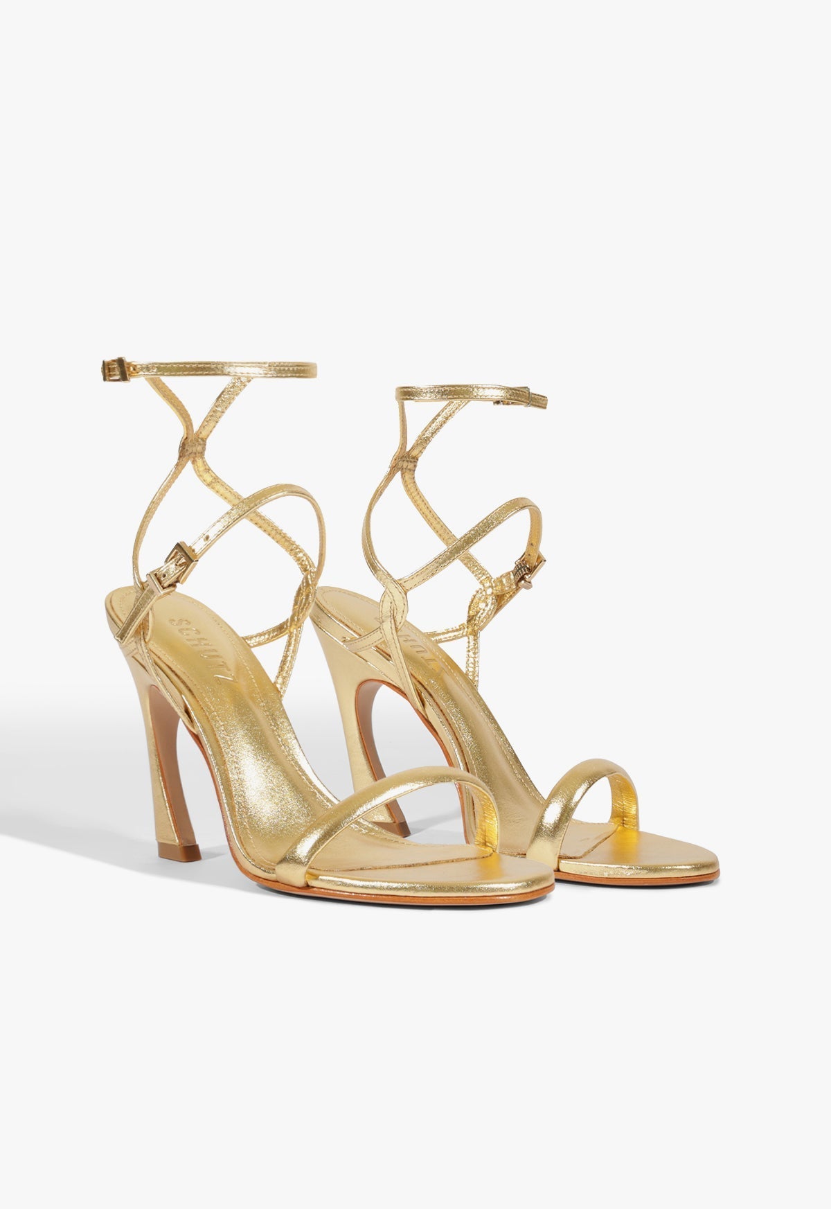 Carly Leather Stiletto Sandal - Schutz Shoes