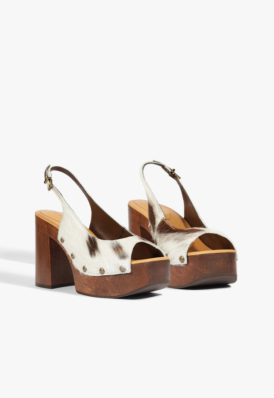 Rose Sling Calf Hair Sandal - Schutz Shoes