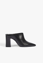 Eleanor Mule Leather Pump 5 Black Leather - Schutz Shoes