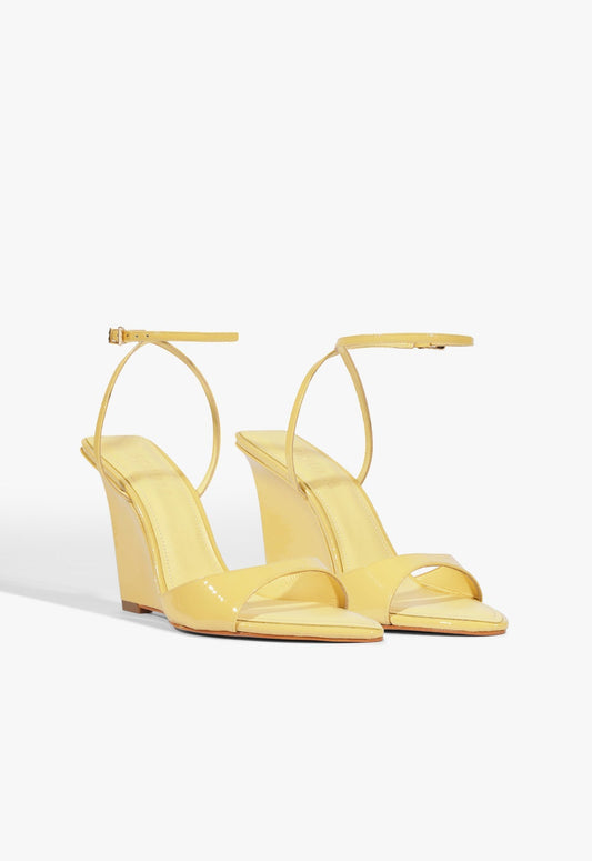 Elodie Wedge Patent Sandal - Schutz Shoes