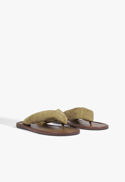 Aurea Casual Suede Sandal - Schutz Shoes