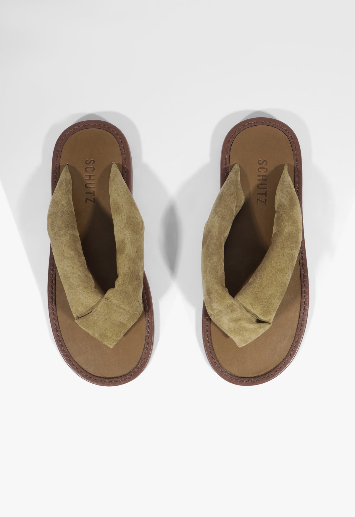 Aurea Casual Suede Sandal - Schutz Shoes