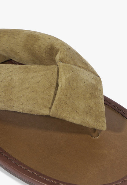 Aurea Casual Suede Sandal - Schutz Shoes