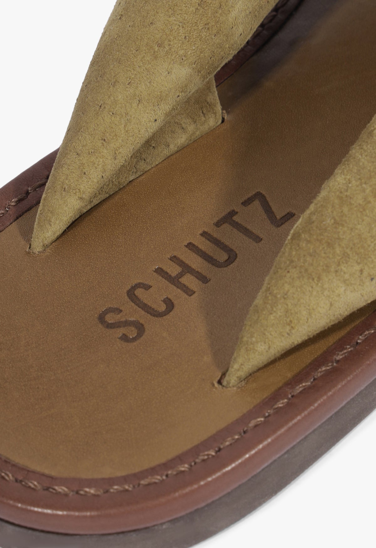 Aurea Casual Suede Sandal - Schutz Shoes