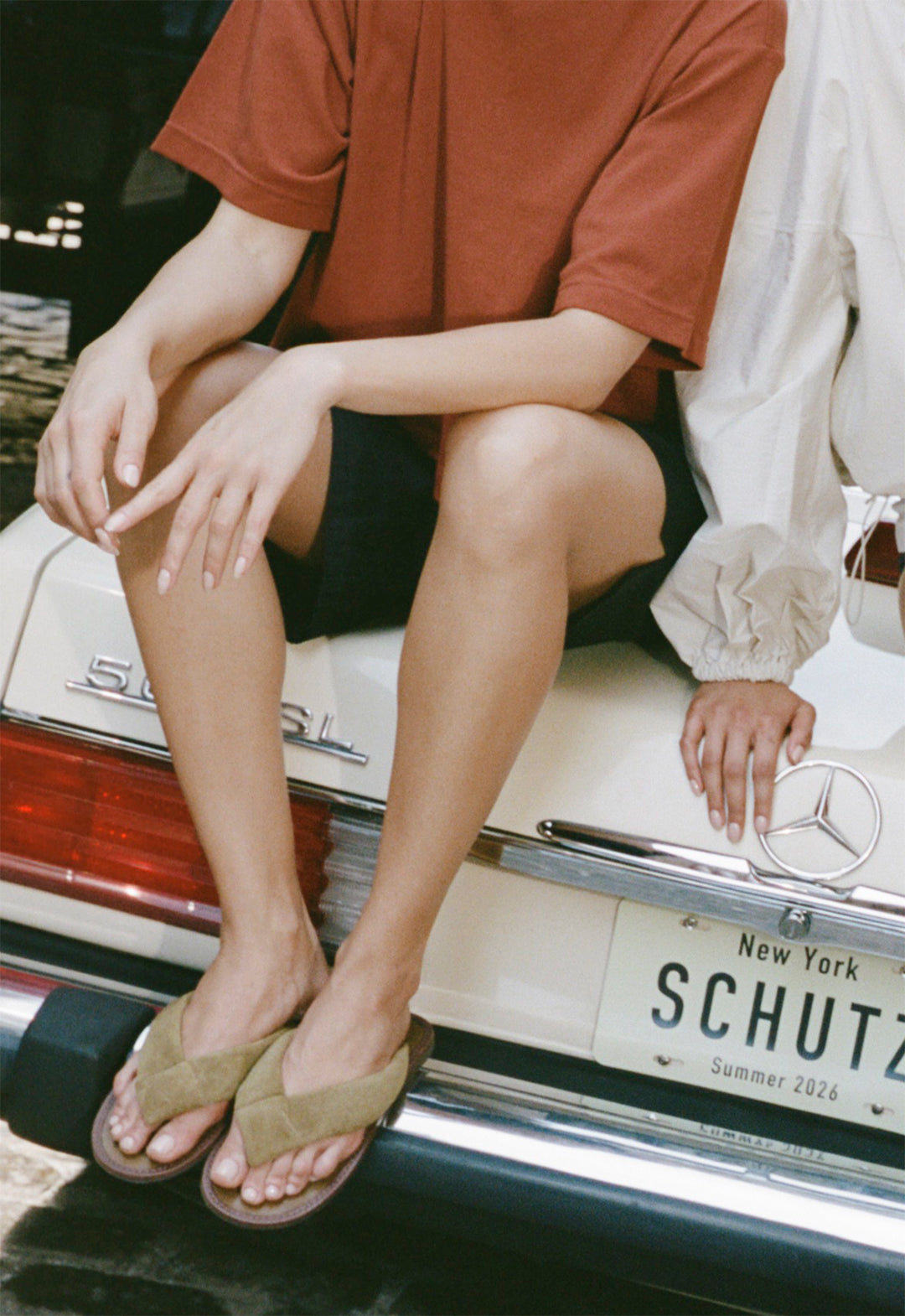 Aurea Casual Suede Sandal - Schutz Shoes