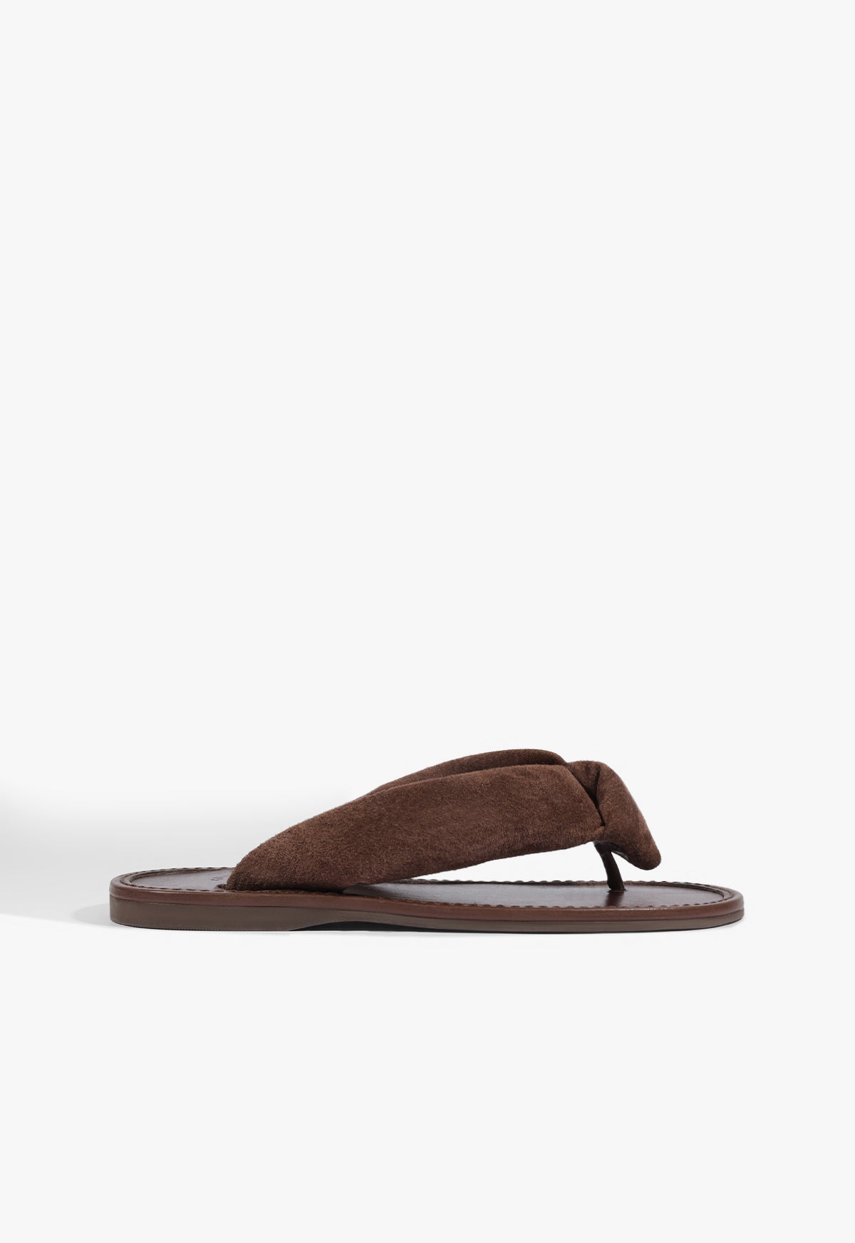 Aurea Casual Suede Sandal 5 Root Brown Suede - Schutz Shoes