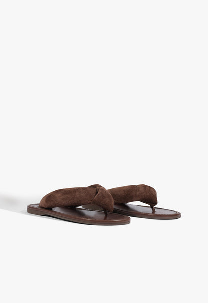 Aurea Casual Suede Sandal - Schutz Shoes