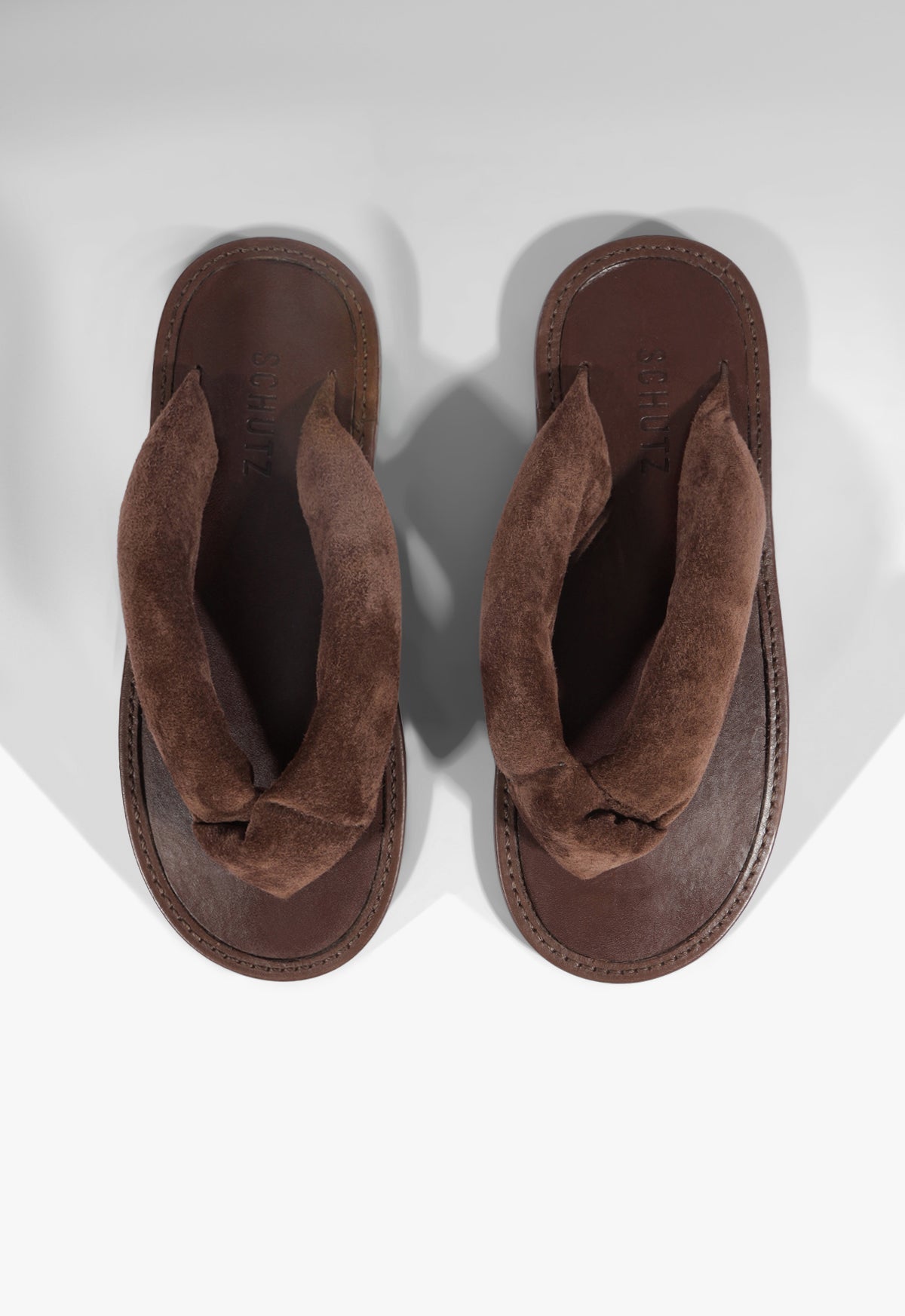 Aurea Casual Suede Sandal - Schutz Shoes
