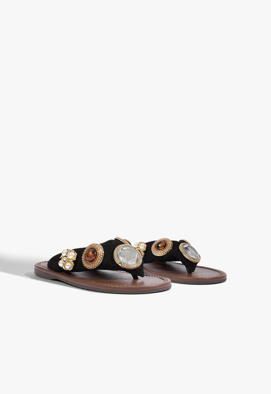 Aurea Suede Sandal - Schutz Shoes