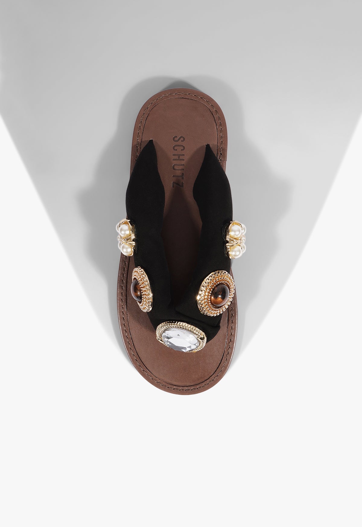 Aurea Suede Sandal - Schutz Shoes