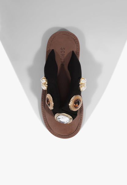 Aurea Suede Sandal - Schutz Shoes