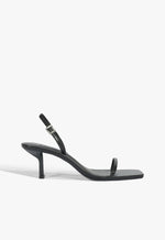 Judith Leather Sandal 5 Black Leather - Schutz Shoes