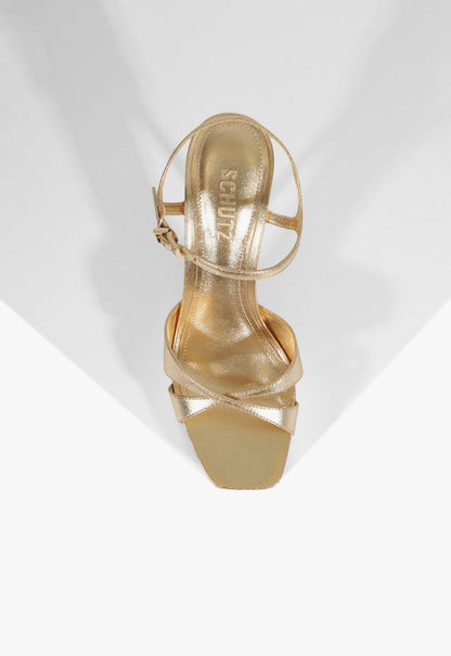 Maxine Metallic Sandal - Schutz Shoes