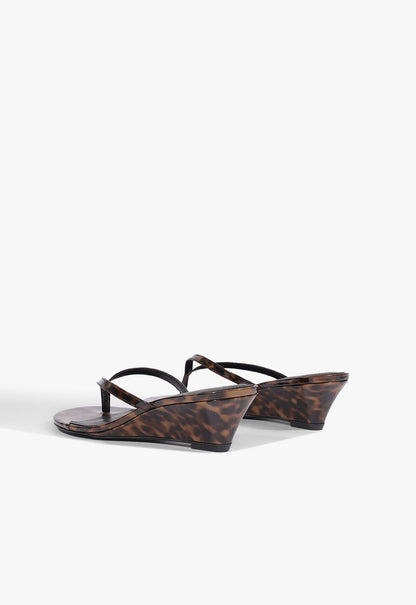 Roslyn Wedge Tortoise Sandal - Schutz Shoes