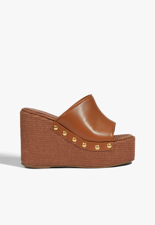 Stephie Sandal 5 Brownie Leather - Schutz Shoes