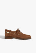 Mocaschutz Leather Flat 5 Cognac Leather - Schutz Shoes