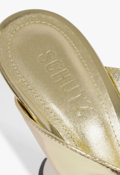 Broadway Metallic Sandal - Schutz Shoes