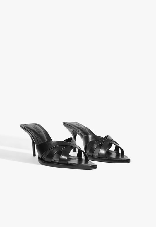 Keefa Leaf Mule Leather Sandal - Schutz Shoes