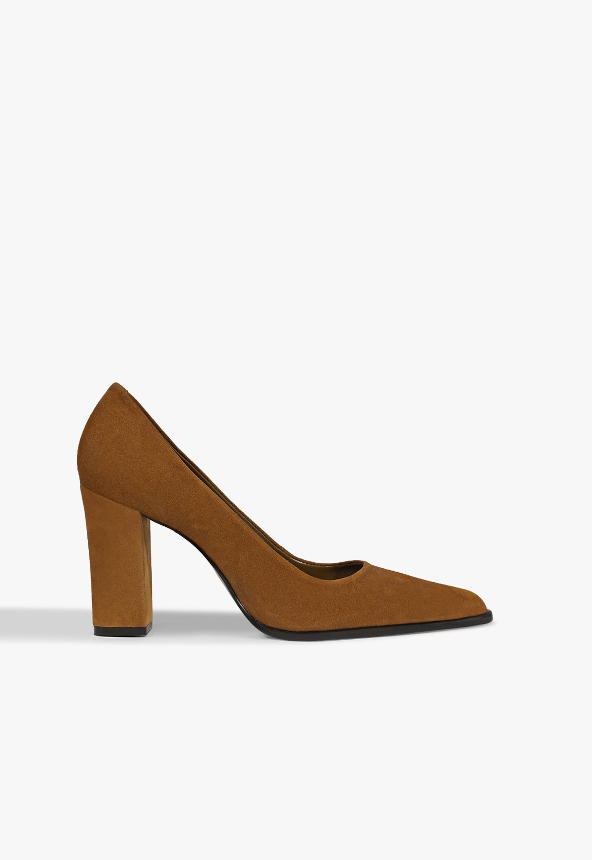 Eleanor Welt Suede Pump 5 Dried Olive Suede - Schutz Shoes