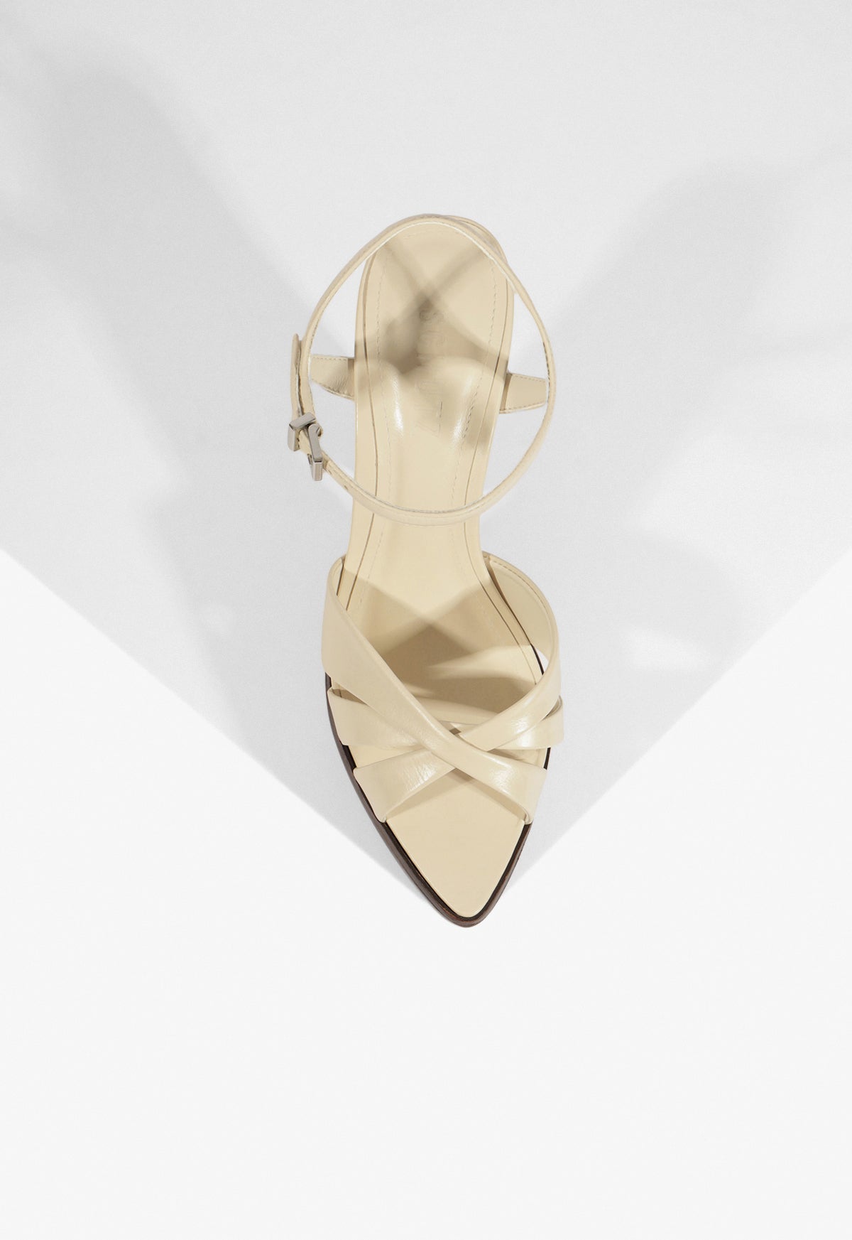 Keefa Wood Leather Platform Sandal - Schutz Shoes