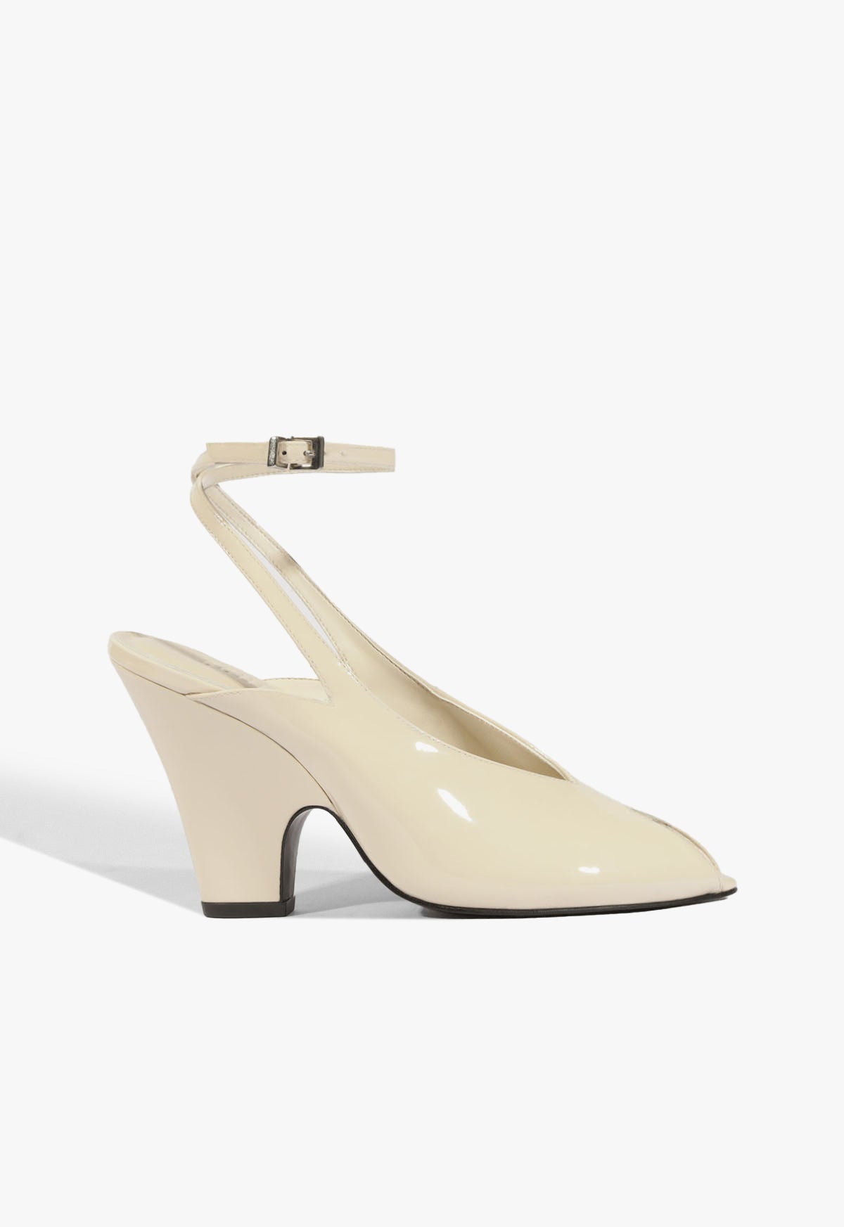 Liv Patent Leather Pump 5 Sugar White Patent - Schutz Shoes