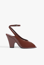 Liv Patent Leather Pump 5 Wine Berry Patent - Schutz Shoes