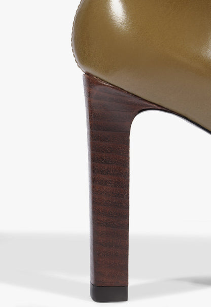 Ulla Up Leather Boot - Schutz Shoes
