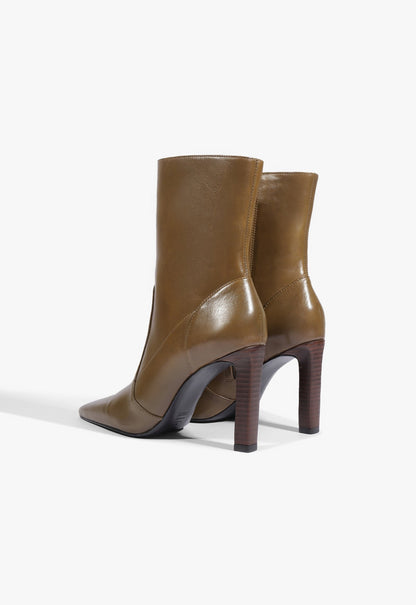 Ulla Leather Bootie - Schutz Shoes