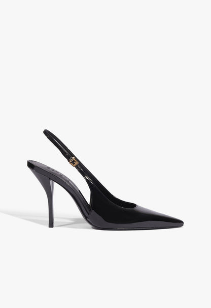 Liora Patent Leather Pump 5 Black Patent - Schutz Shoes