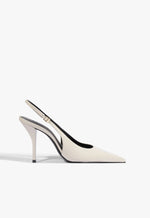 Liora Patent Leather Pump 5 Sugar White Patent - Schutz Shoes