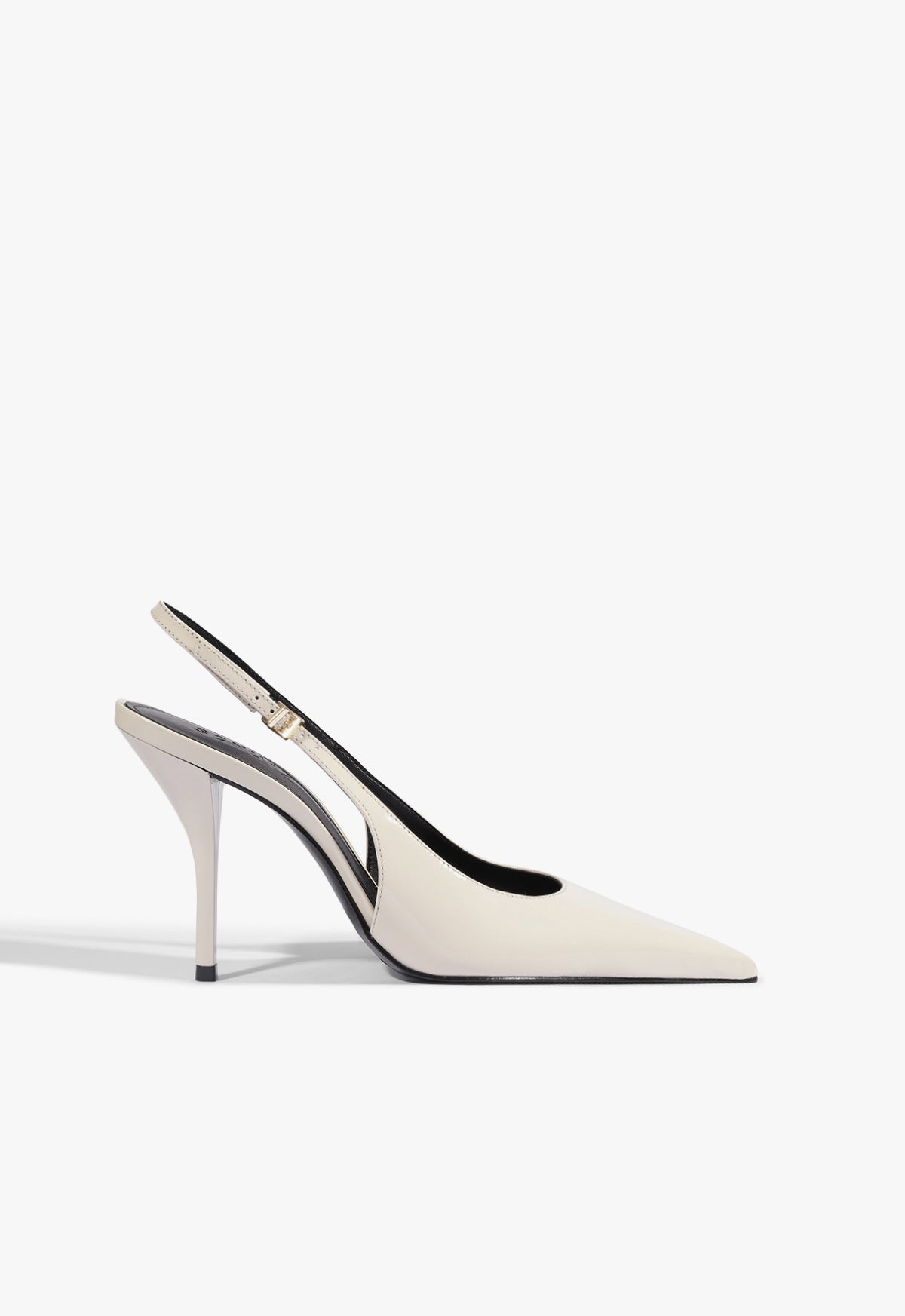 Liora Patent Leather Pump 5 Sugar White Patent - Schutz Shoes