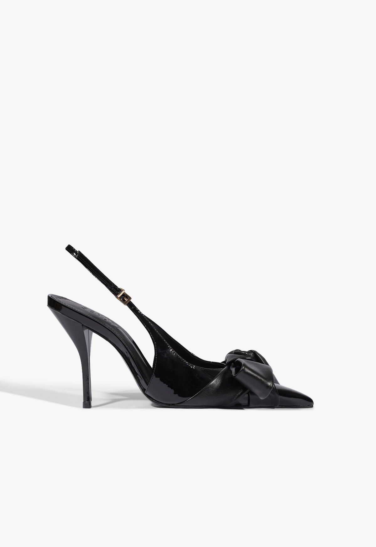 Liora Bow Patent Leather Pump 5 Black Patent - Schutz Shoes
