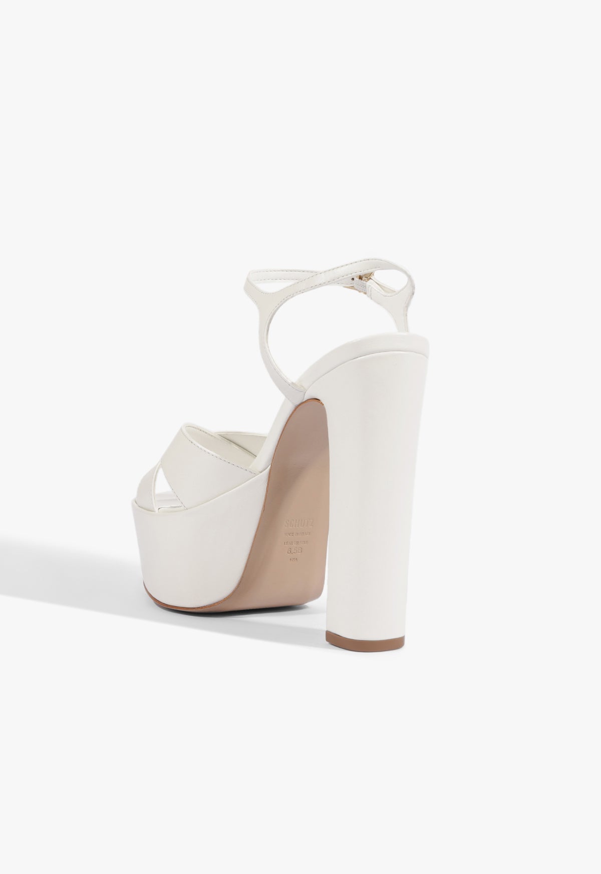 Kiona Leather Platform Sandal - Schutz Shoes