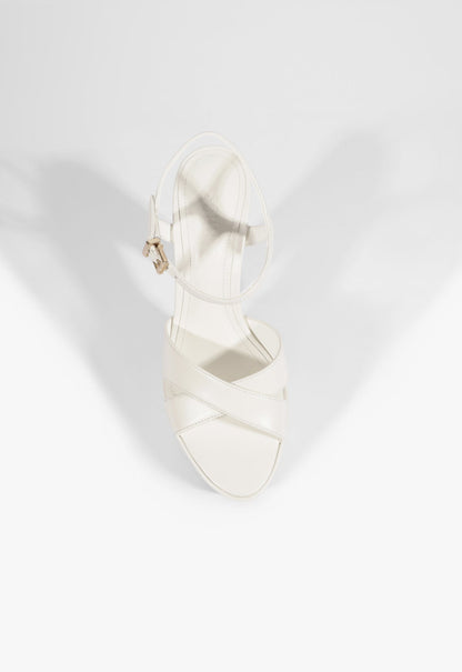 Kiona Leather Platform Sandal - Schutz Shoes