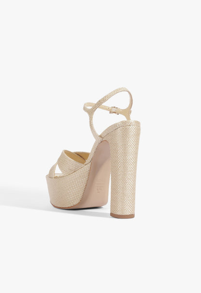 Kiona Raffia Platform Sandal - Schutz Shoes