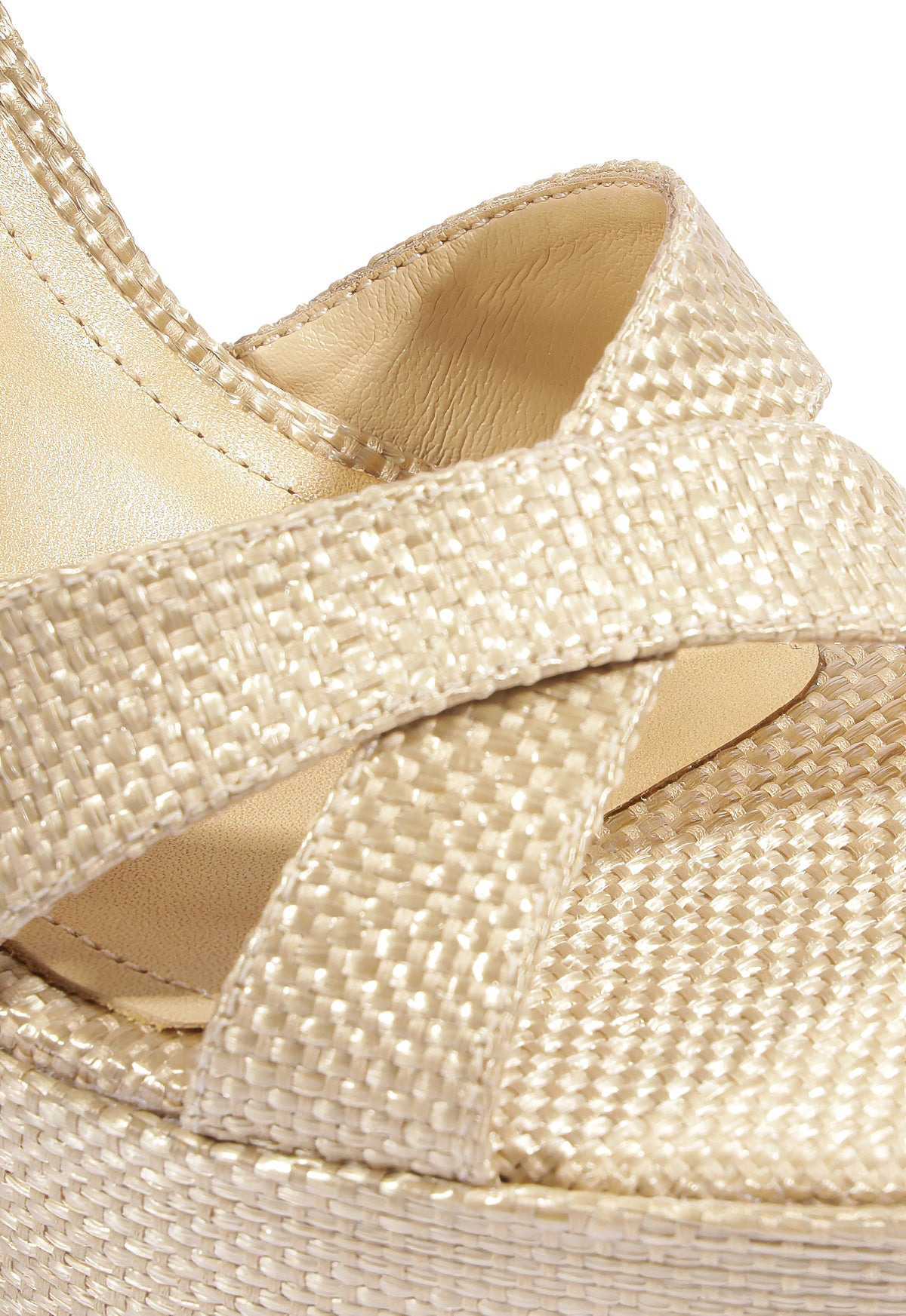 Kiona Raffia Platform Sandal - Schutz Shoes