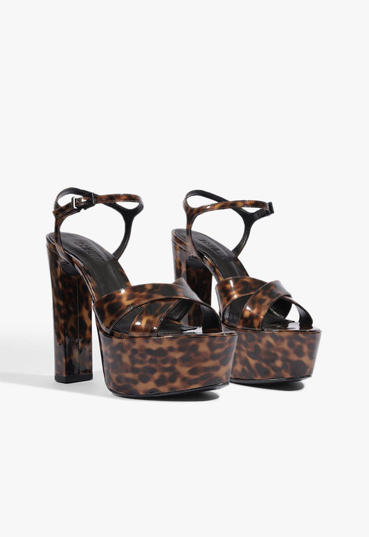 Kiona Tortoise Platform Sandal - Schutz Shoes